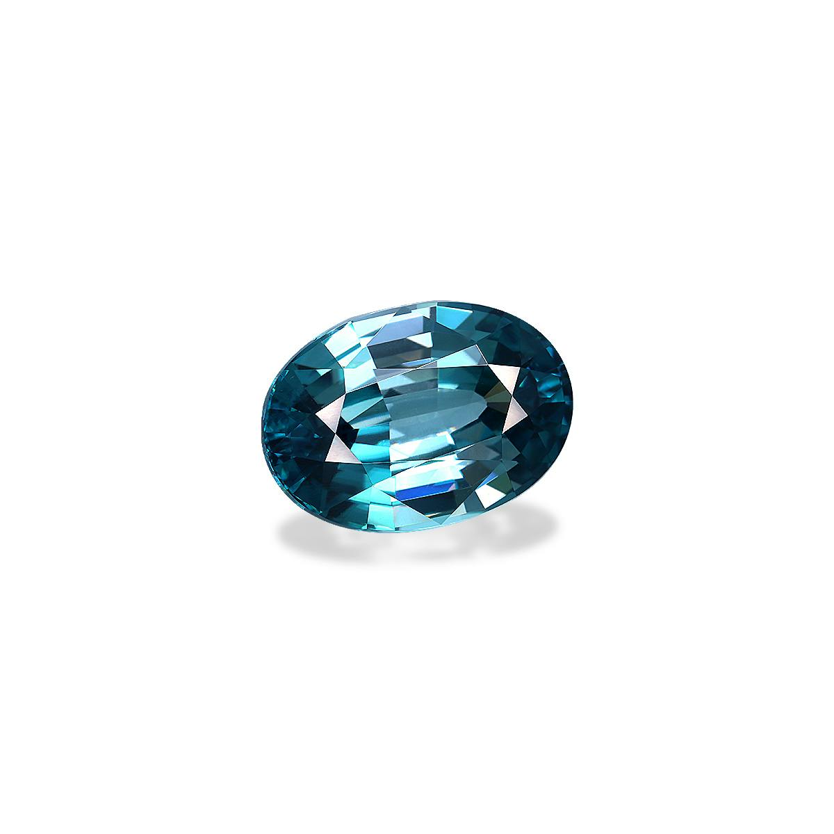 Blue Zircon 21.89 ct